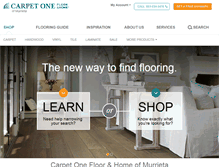 Tablet Screenshot of carpetonemurrietaca.com